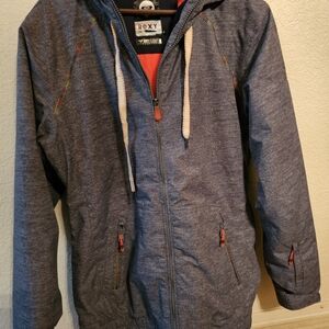 Roxy Women's Gray Jacket (with Measurements)